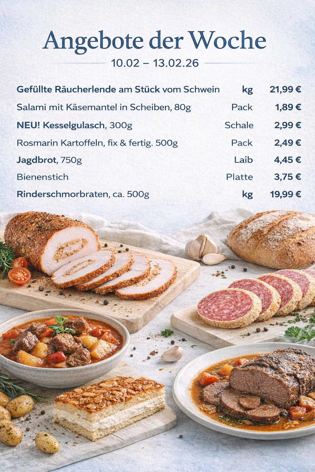 Angebote der Woche – diese Woche