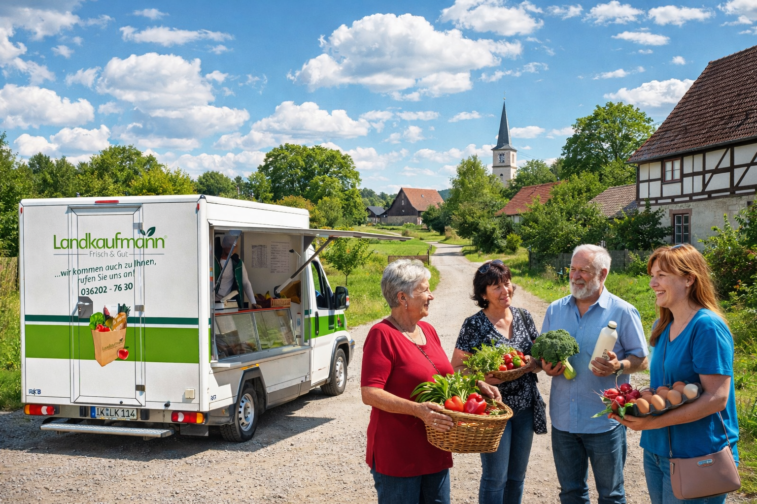 Landkaufmann – frische Produkte im Dorf